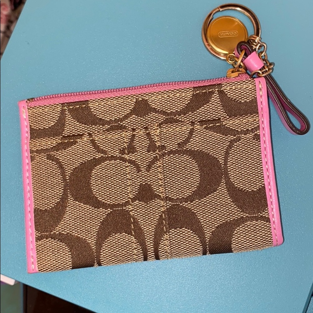 Coach Keychain Wallet - Picture 2 of 5